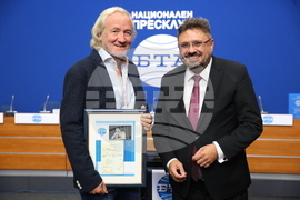 Национален пресклуб БТА - книга - Панайот Денев - годишнина
