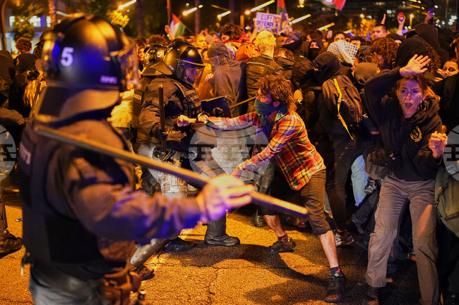 APTOPIX Spain Israel Palestinians