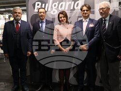 Министърът на културата Мариан Бачев участва в откриването на българския щанд на панаира на книгата във Франкфурт, снимка – МК