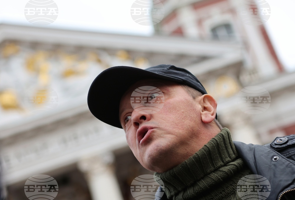 Протест в защита на Александър Морфов