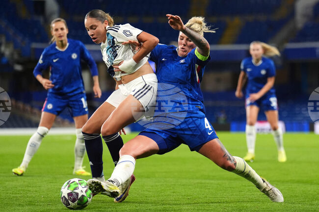 APTOPIX Britain Soccer Women's Champions League
