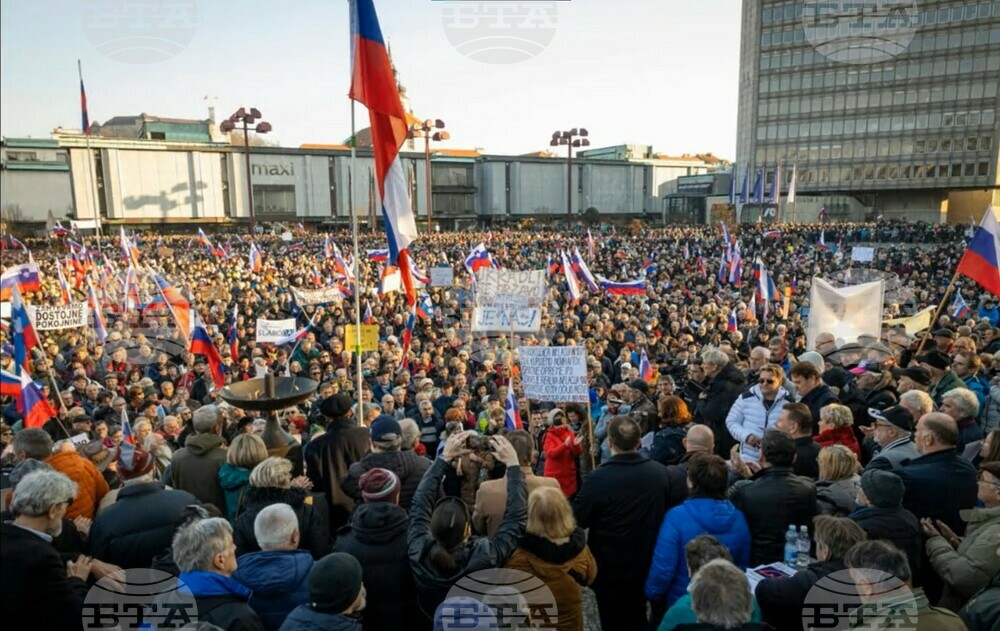 Протест на словенските пенсионери: Не искате от това множество да създадем партия на пенсионерите