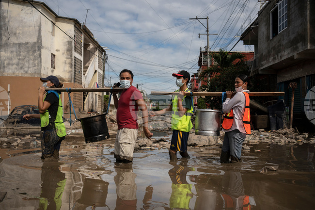 APTOPIX Mexico Extreme Weather