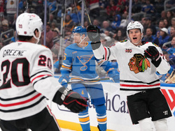 Blackhawks Blues Hockey