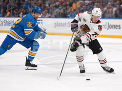 Blackhawks Blues Hockey
