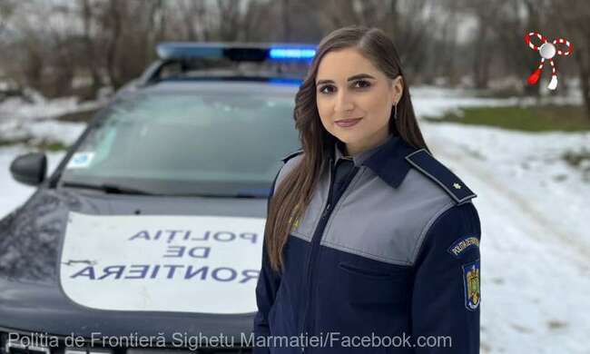 Аджерпрес: Мария Юркут, началник на смяна в граничен полицейски сектор и победител в олимпиада по украински език, помага на украински бежанци