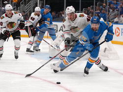 Blackhawks Blues Hockey