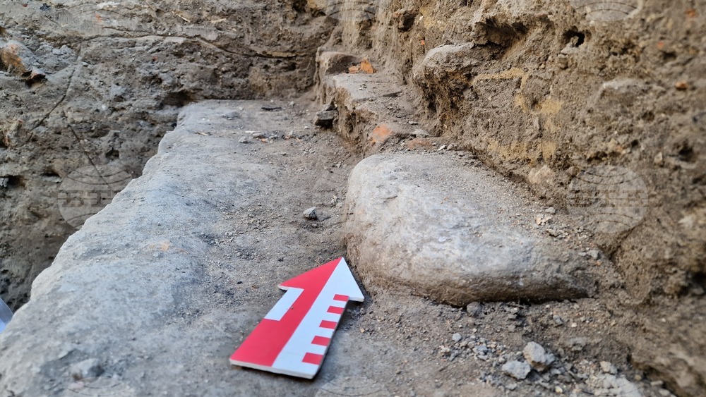 Пловдив - археологически разкопки - зона "Филипопол - Тримонциум - Пловдив"