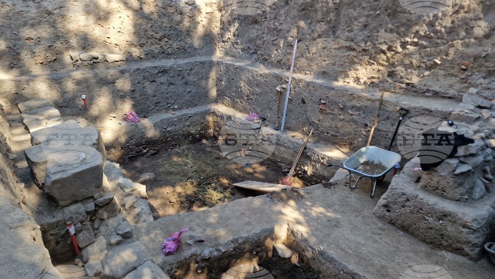 Пловдив - археологически разкопки - зона "Филипопол - Тримонциум - Пловдив"