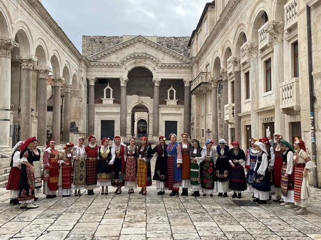 Хърватия - женски народен хор „Ваня Монева“ - концерт 