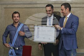 Алберт Попов - отличие „Почетен гражданин на София“