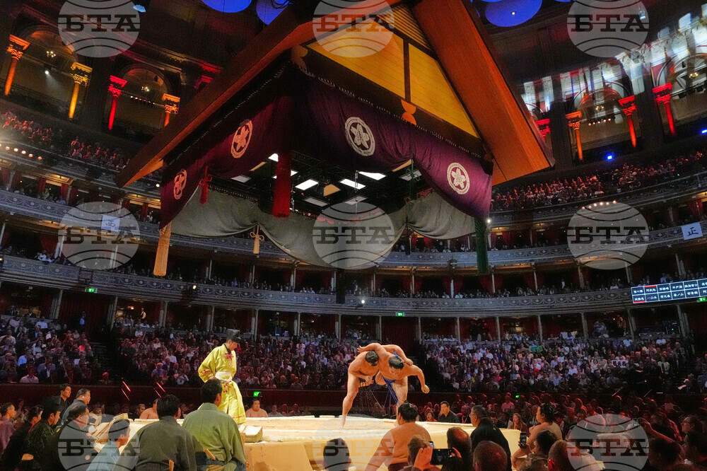 Britain Grand Sumo