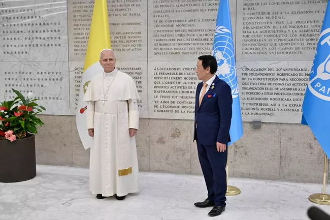 АНСА: Папа Лъв XIV осъди използването на глада като оръжие