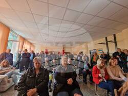 Среща на Иван Таков с работници от общинското дружество „Столичен автотранспорт“