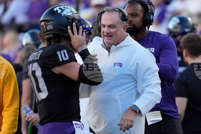 Baylor TCU Passing Showdown Football