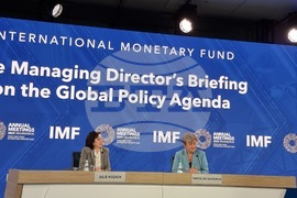 САЩ - Вашингтон - Кристалина Георгиева - брифинг