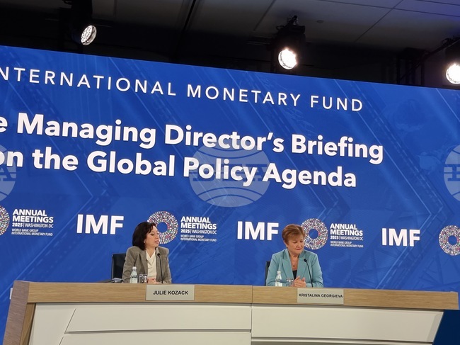 Кристалина Георгиева призова да бъде насърчен стремежът за траен мир в Газа