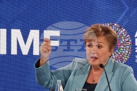 САЩ - Вашингтон - Кристалина Георгиева - брифинг