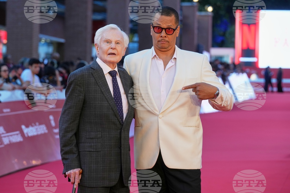 Italy Rome Film Fest Moss and Freud Red Carpet