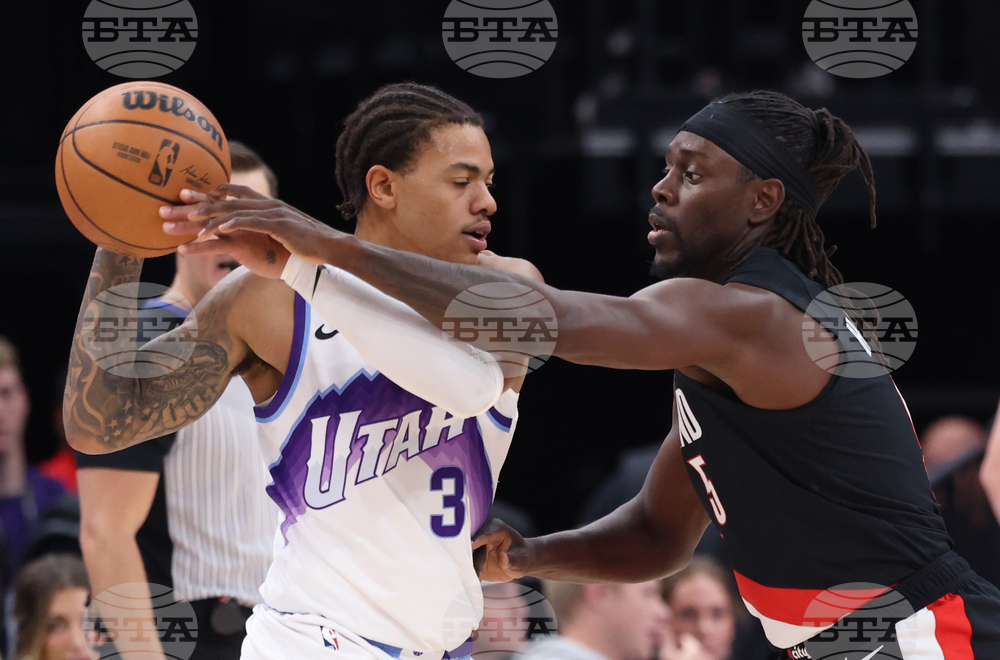 Trail Blazers Jazz Basketball