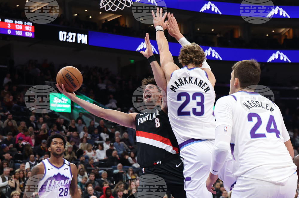 Trail Blazers Jazz Basketball