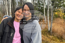 CORRECTION Extreme Weather Alaska Typhoon Aftermath