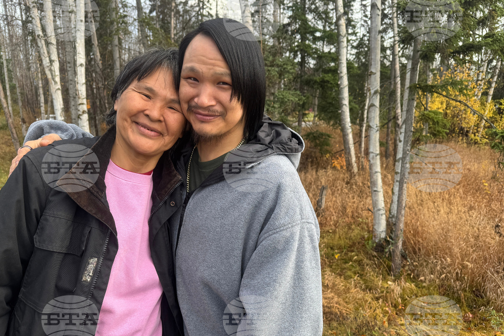 CORRECTION Extreme Weather Alaska Typhoon Aftermath