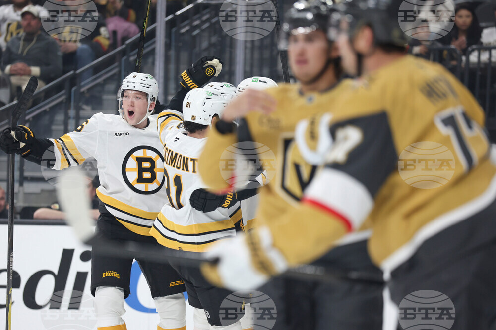 Bruins Golden Knights Hockey