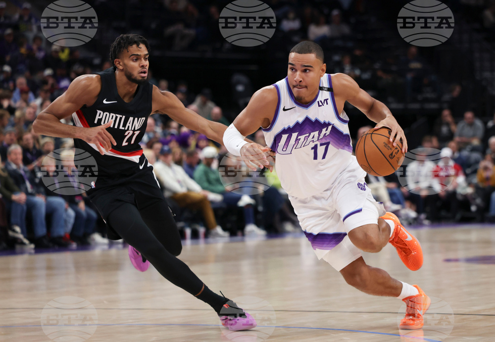 Trail Blazers Jazz Basketball