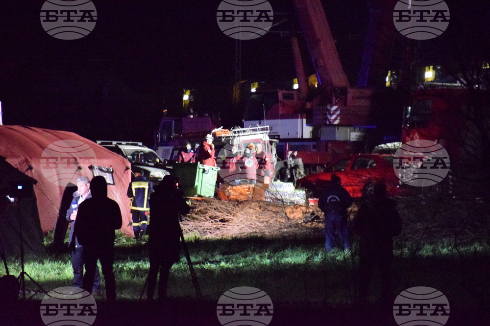 Гърция - Лариса - влакова катастрофа