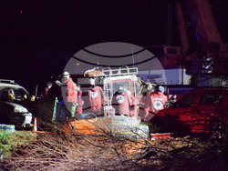 Гърция - Лариса - влакова катастрофа