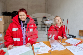 Ямбол - БЧК - помощи - раздаване