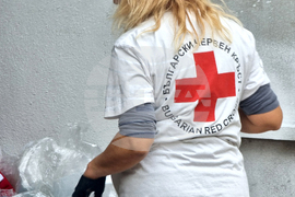 Ямбол - БЧК - помощи - раздаване