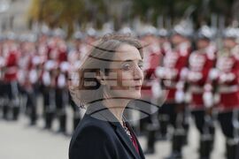 Посланик - Мари Дюмулен - акредитивни писма - връчване
