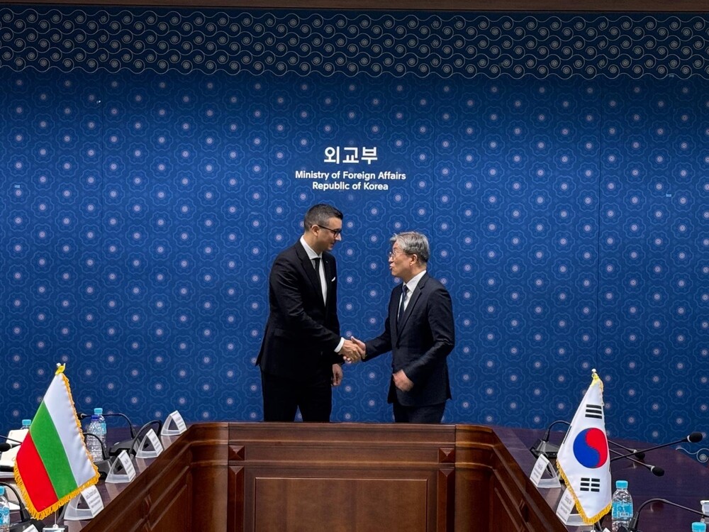 Министър Дилов: Южна Корея е един от най-перспективните партньори на България в Източна Азия