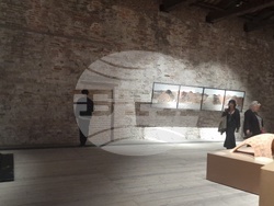 Павилионът на Турция на Венецианското архитектурно биенале 2025. Снимка: Ваня Сухарова/БТА