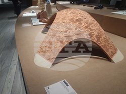 Павилионът на Турция на Венецианското архитектурно биенале 2025. Снимка: Ваня Сухарова/БТА