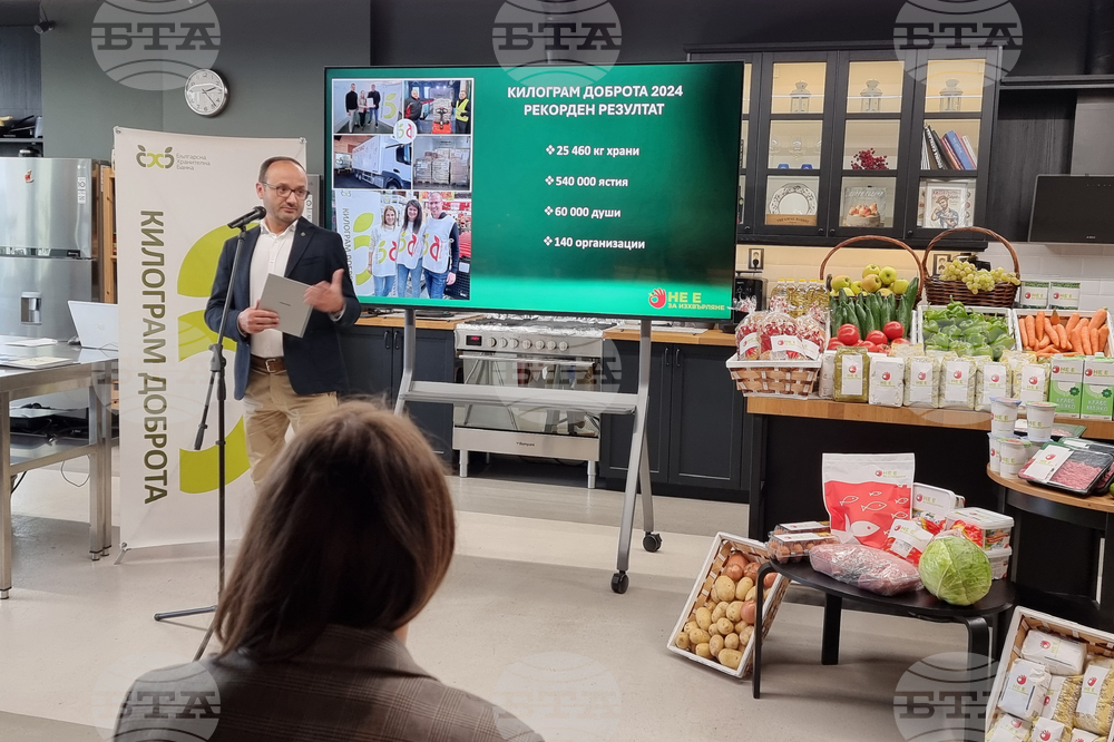 Българска хранителна банка - разхищение на храна - данни