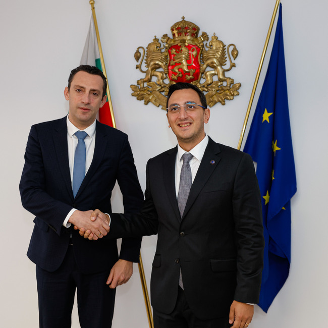 Министър Иван Пешев се срещна с комисаря на ЕС Глен Микалеф: България и Европа заедно в подкрепа на спорта и младите хора