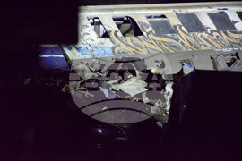 Гърция - Лариса - влакова катастрофа