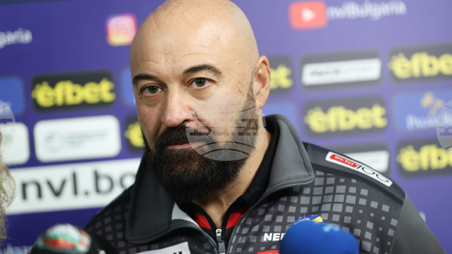 Това, че ще играем с Макаби само един мач у дома, не е предимство, заяви треньорът на волейболния Нефтохимик