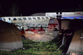 Гърция - Лариса - влакова катастрофа