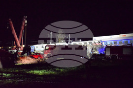 Гърция - Лариса - влакова катастрофа