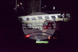 Гърция - Лариса - влакова катастрофа