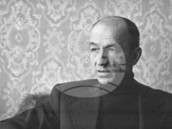 Портрет на художника Борис Димовски. Пресфото-БТА, снимка: Росен Братоев/архив