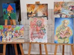 Перник - конкурс за детска рисунка „Храбри сърца“ - изложба - награди