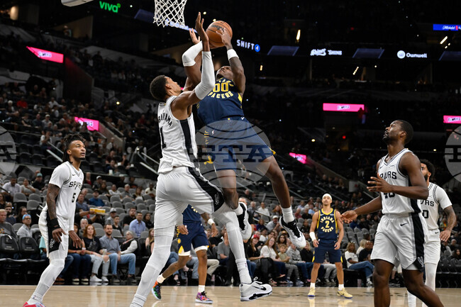 Pacers Spurs Basketball