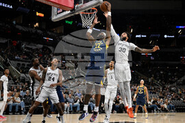 Pacers Spurs Basketball