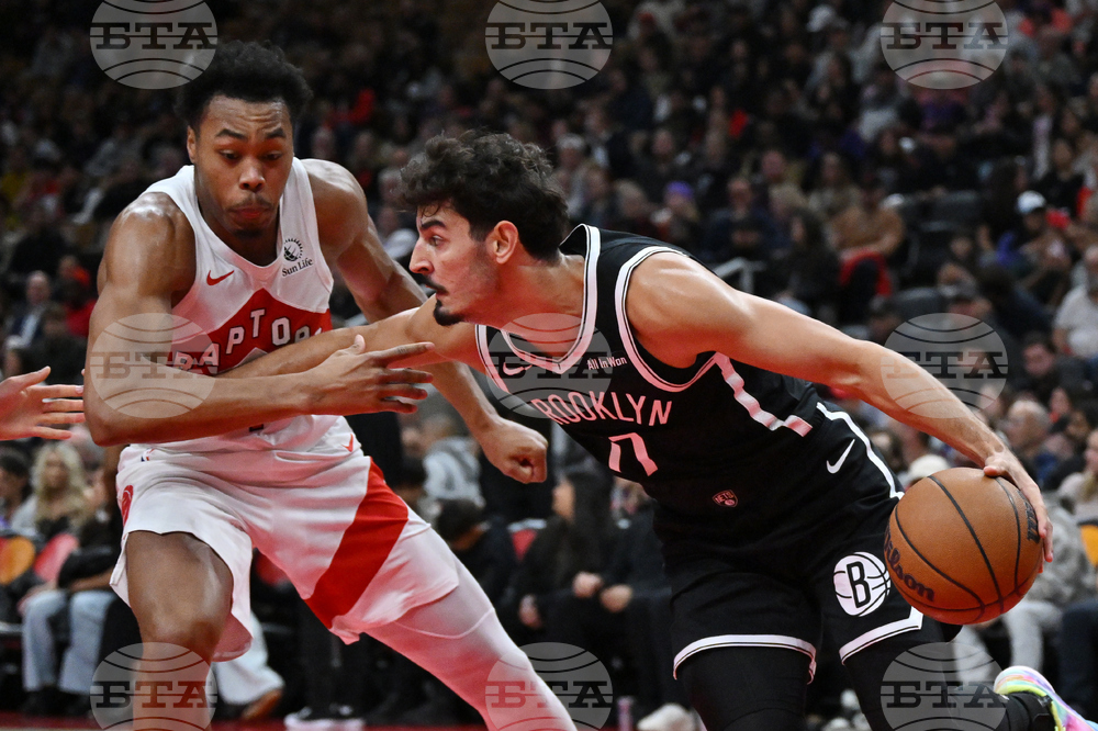 Nets Raptors Basketball