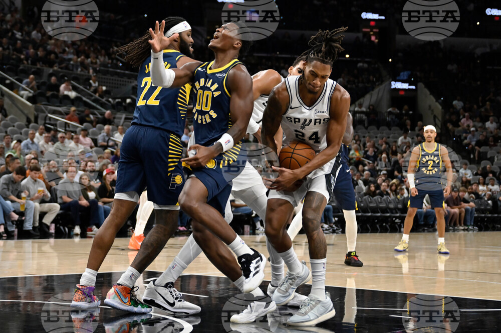 Pacers Spurs Basketball